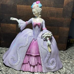 Franklin Porcelain Marianne The Minuet 1980 hand painted fine porcelain
